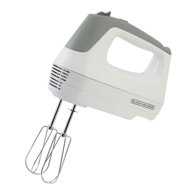 Black + Decker batidora de mano 175w blanca
