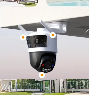 Cámara IMOU IP Cruiser Triple 11MP, WiFi, Smart Color