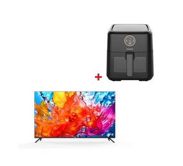 Combo CHIQ TV 65" U65G7P + Freidora de Aire 5L Digital