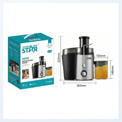 Extractor de Jugo Eléctrico Winning Star ST-2089 300W 1.5L