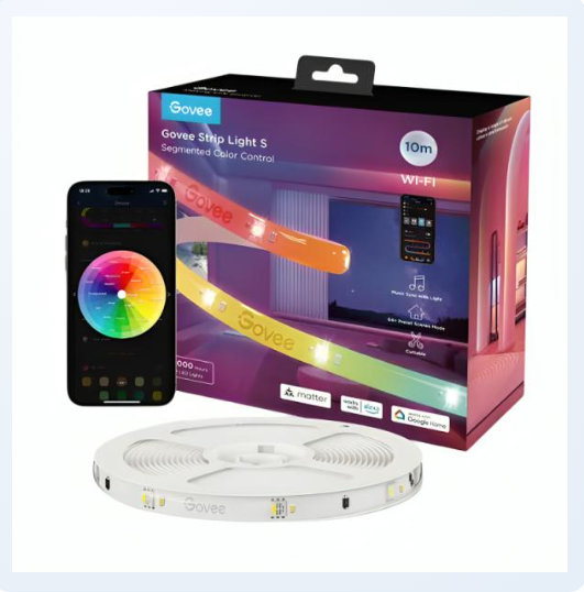 Luces Inteligentes Govee H612C con Revestimiento Protector 10m H612CAD1