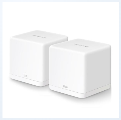Sistema Wi-Fi Mercusys H30G (2-Pack) Mesh Halo Blanco
