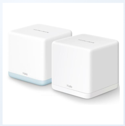Sistema Wi-Fi Mercusys Halo H32G (2-Pack) Mesh 2.4 GHz/5 GHz 1200 Mbps Blanco