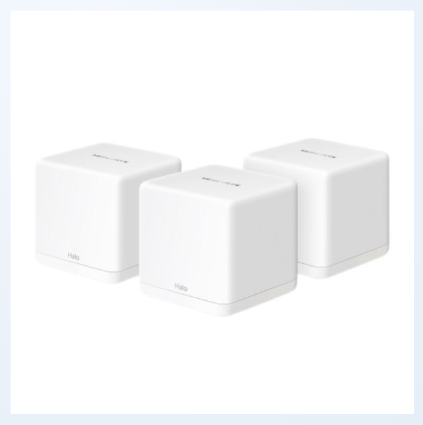 Sistema Wi-Fi Mercusys Deco Halo H60X (3-Pack) (EU) AX1500 Mesh Dual Band 300 Mbps 2.4 GHz Blanco