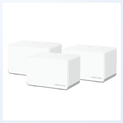 Sistema Wi-Fi Mercusys Halo H70X (3-Pack) AX1800 Wi-Fi 6 1800 Mbps Blanco