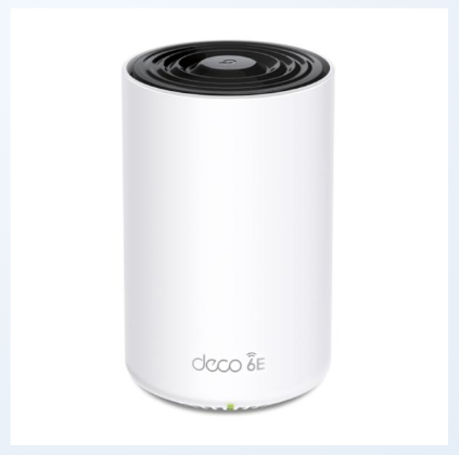 Sistema Wi-Fi TP-Link Deco XE75 Pro (1-Pack) Tri Band 5400 Mbps Wi-Fi 6E Mesh Blanco