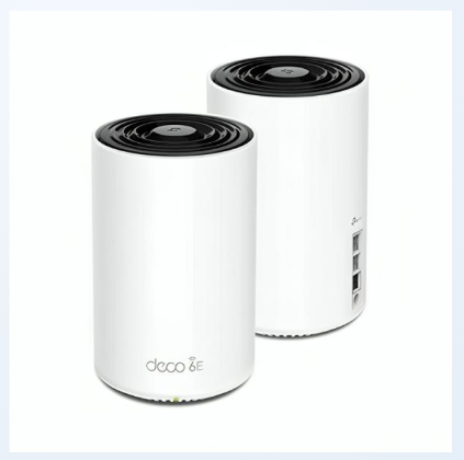 Sistema Wi-Fi TP-Link Deco XE75 Pro (2-Pack) 5400 Mbps Wi-Fi 6E Mesh Blanco